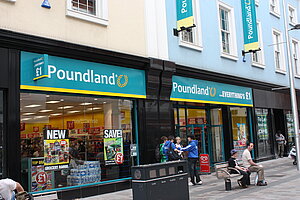 Logo von Poundland