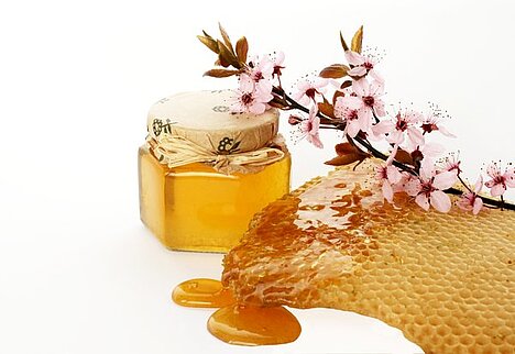 Eine Darstellung von Honig