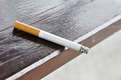 Eine Darstellung von Zigarette
