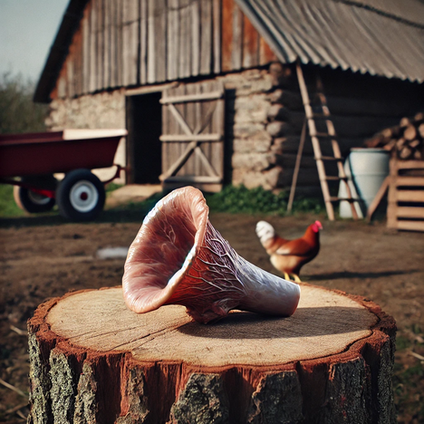 Eine Darstellung von Schweinekehlköpfe