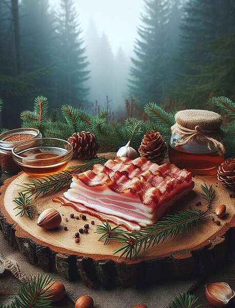 Eine Darstellung von Bacon