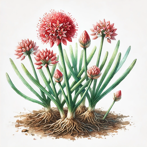 Eine Darstellung von Scadoxus multiflorus