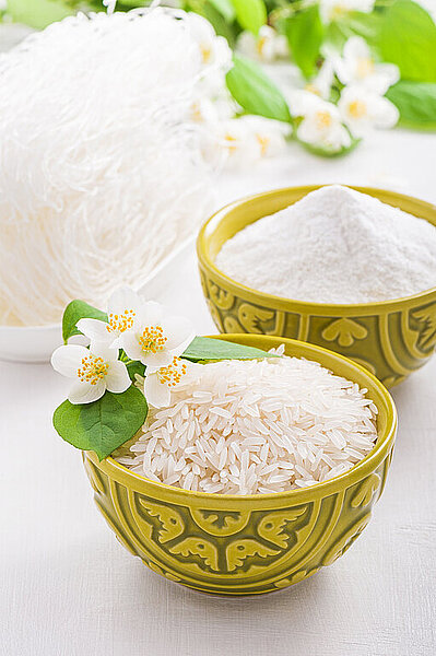 Eine Darstellung von Reiswaffelmehl