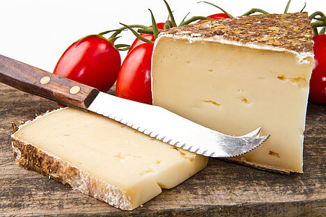 Eine Darstellung von Käse