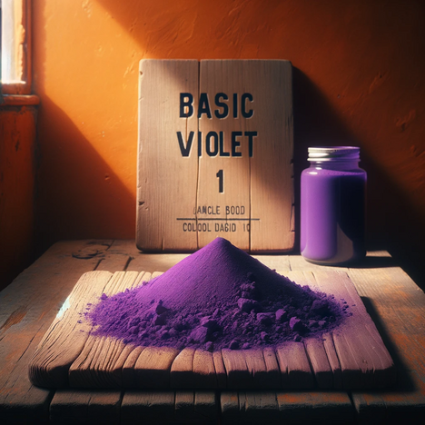 Eine Darstellung von Basic Violet 1