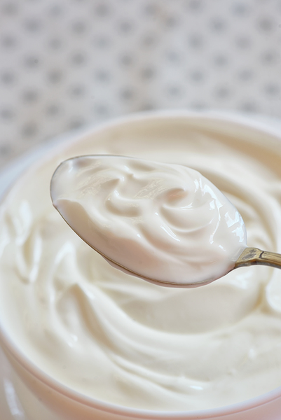 Eine Darstellung von Joghurt