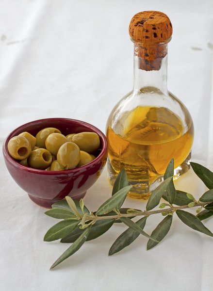 Eine Darstellung von Oliven